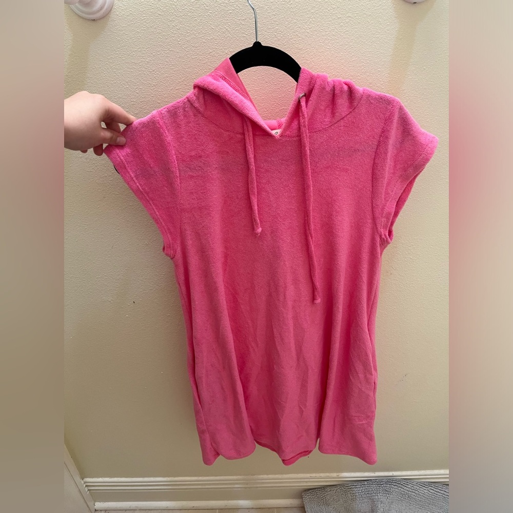 SIZE MEDIUM POOL COVER UP WITH HOOD